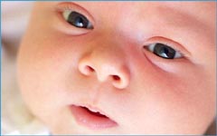 High need baby: picture of baby's face. Looking into baby's eyes. High need baby: picture of baby's face. Looking into baby's eyes.