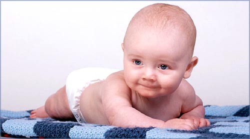 The infant milestone of your baby holding his own neck up. The infant milestone of your baby holding his own neck up.
