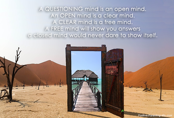 A free mind takes nothing for granted: Doorway to the sea in the middle of the desert. 