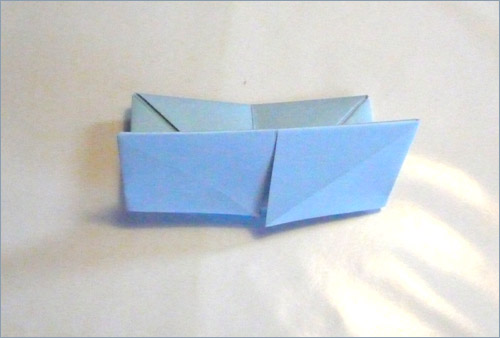Origami fortune teller step 5 in paper crafts for kids