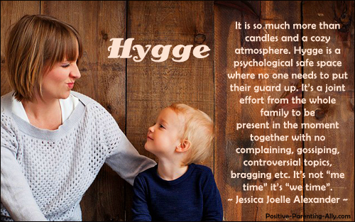 Danish hygge is we-fullness, we time, not me time. Jessica Joelle Alexander.
