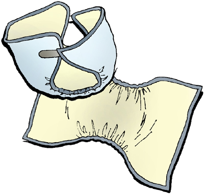 Diapers representing the anal stage of Freud's develoment phases.