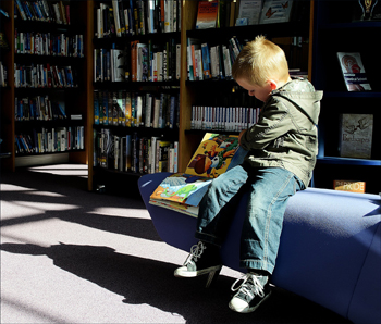 Fun kids activities: A trip to the local library.