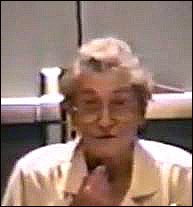 A photo of Mary Ainsworth in her later years.