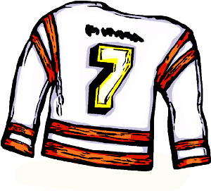 Use football jerseys with numbers and multiply them.