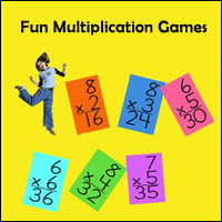 Multiplication math games.