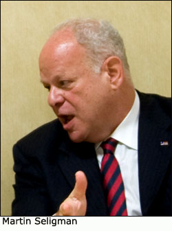 The founder of positive psychology, Martin Seligman.