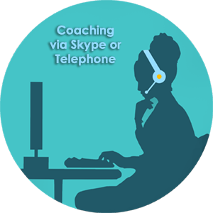 Live coaching via Skype or telephone