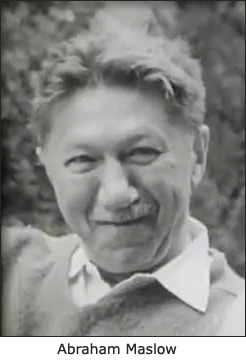 Portrait of a smiling Abraham Maslow