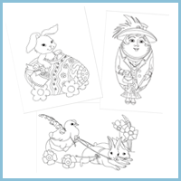 Easter coloring pages