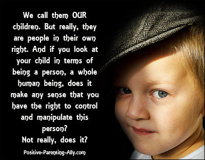 Parenting quote on not owning our children. They are theirs.