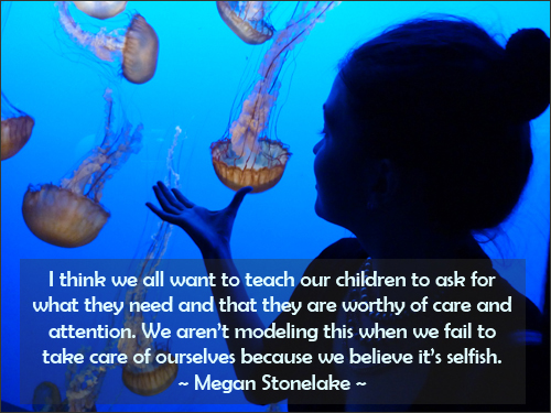 Parenting quote about taking care of oneself.