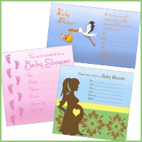 Printable baby shower invitations