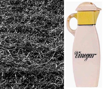 fun science projects for kids with vinegar and steel wool.