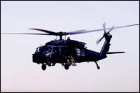 Picture of a blackhawk.