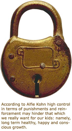 Photo of an old lock representing control.