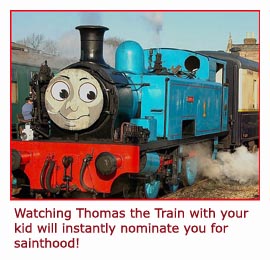 Picture of Thomas the Train.