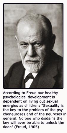 Sigmund Freud quote on psychological child development